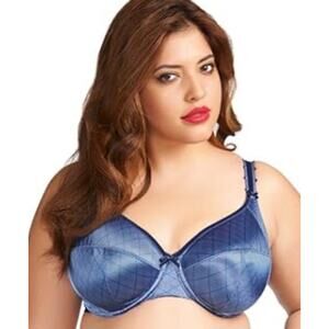 Elomi 38H Eve EL8510INK Underwired Blue Bra